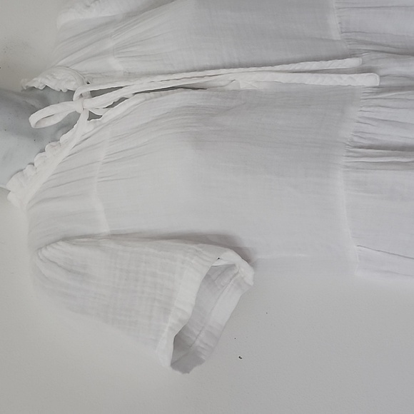 Honorine white Shirt Mini Dress Size XS - Picture 6 of 12